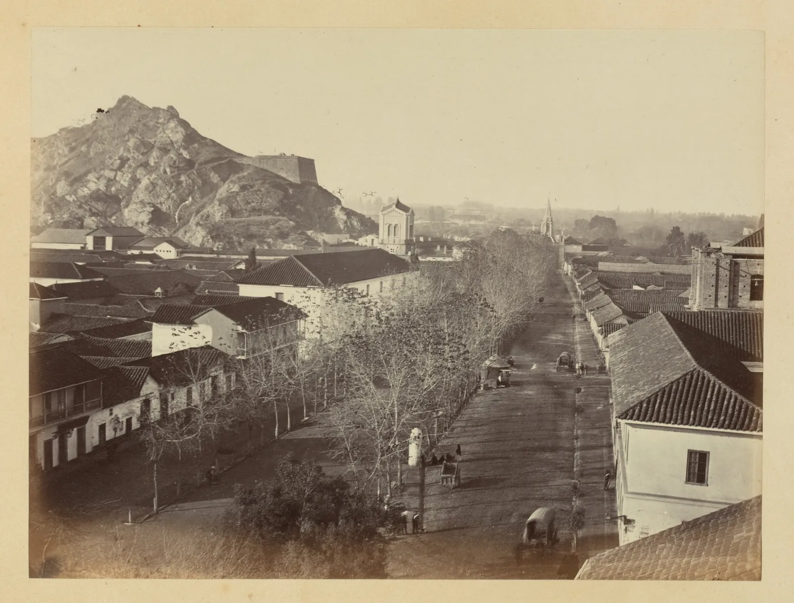 Alameda de Santiago, 1868