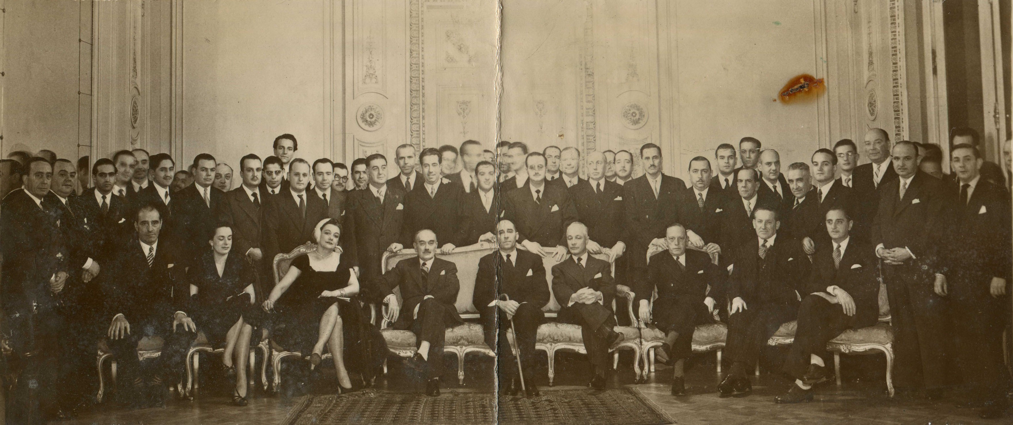 Despedida del Ministro de Relaciones Exteriores de Chile, 1950