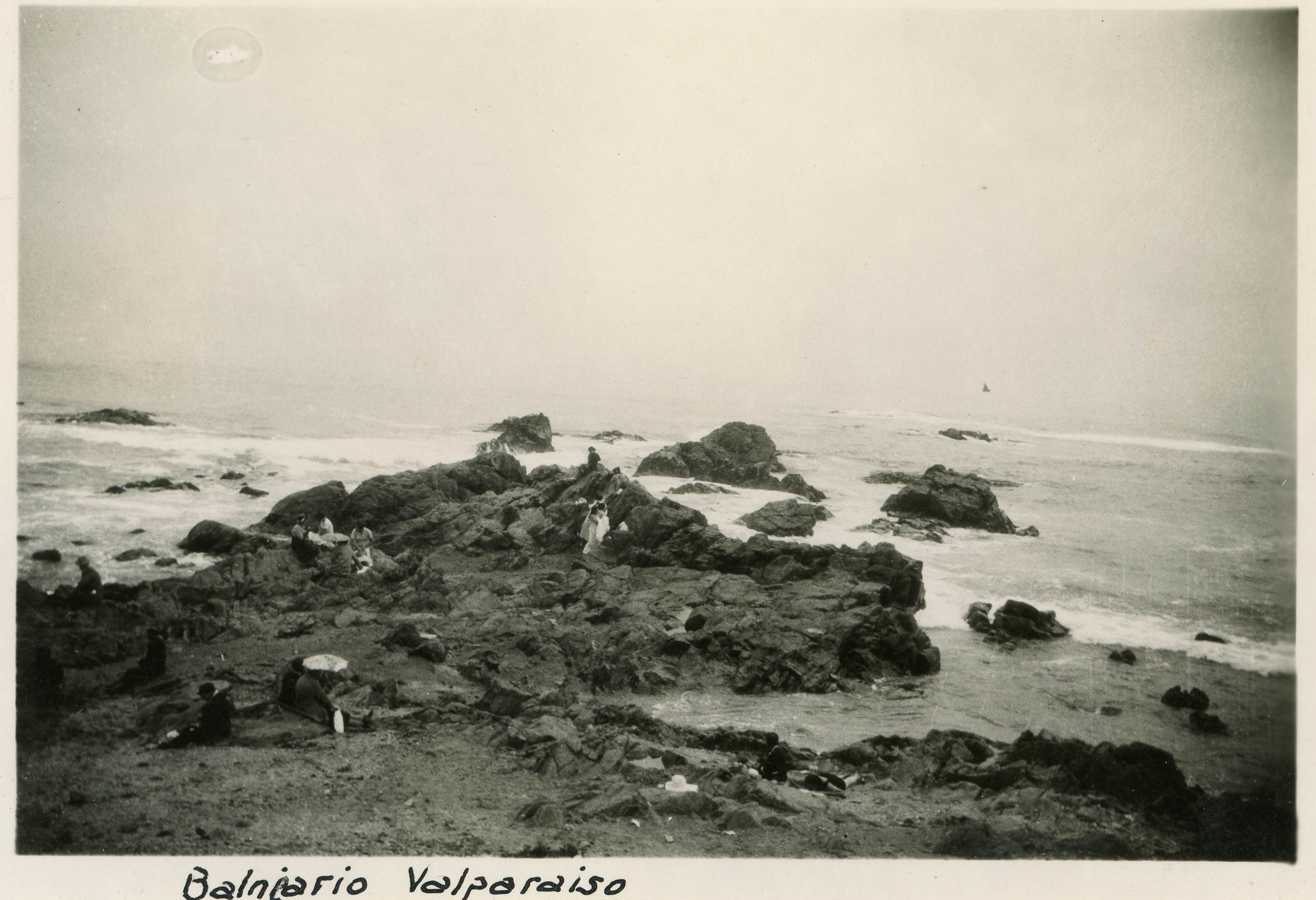 Roqueríos, Costa de Viña del Mar, ca. 1930