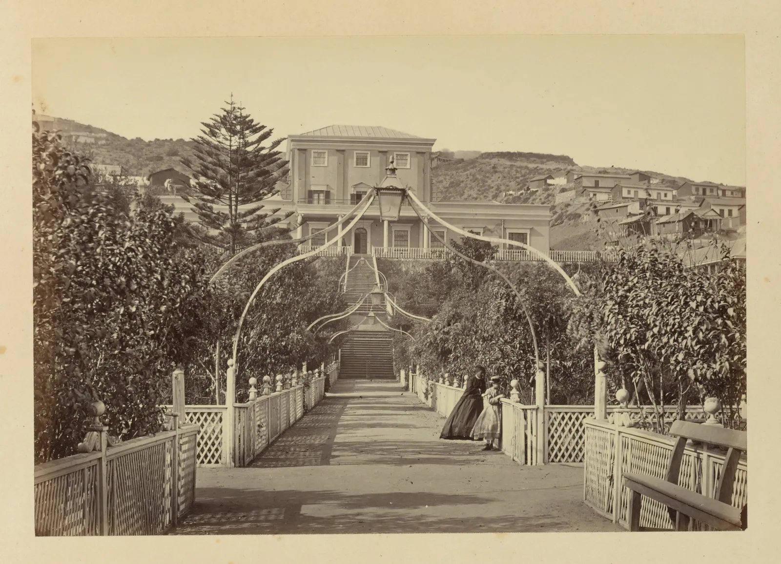 Quinta Waddington, Valparaíso, 1868