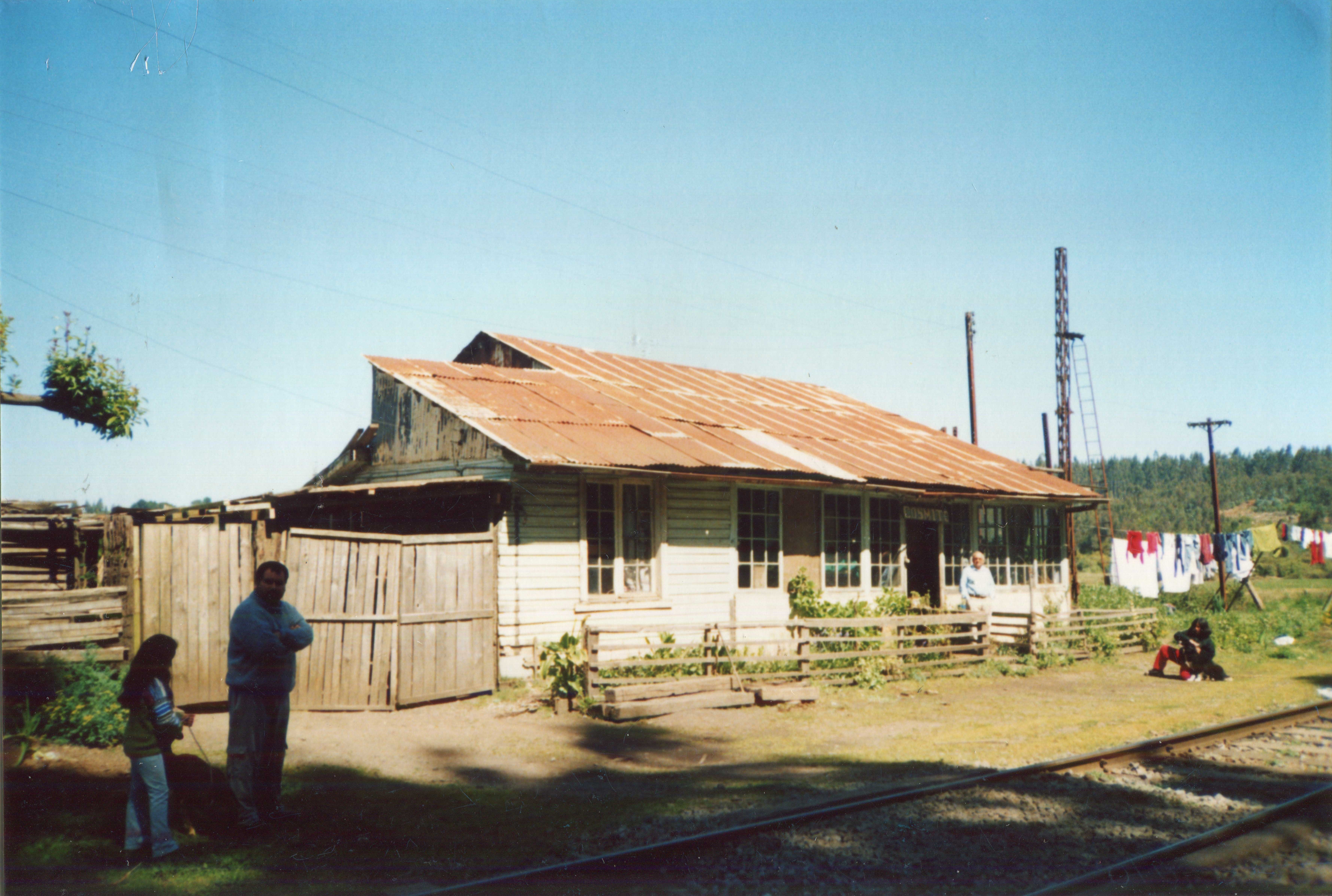 Estación Cosmito, Ramal Rucapequén, ca. 1990