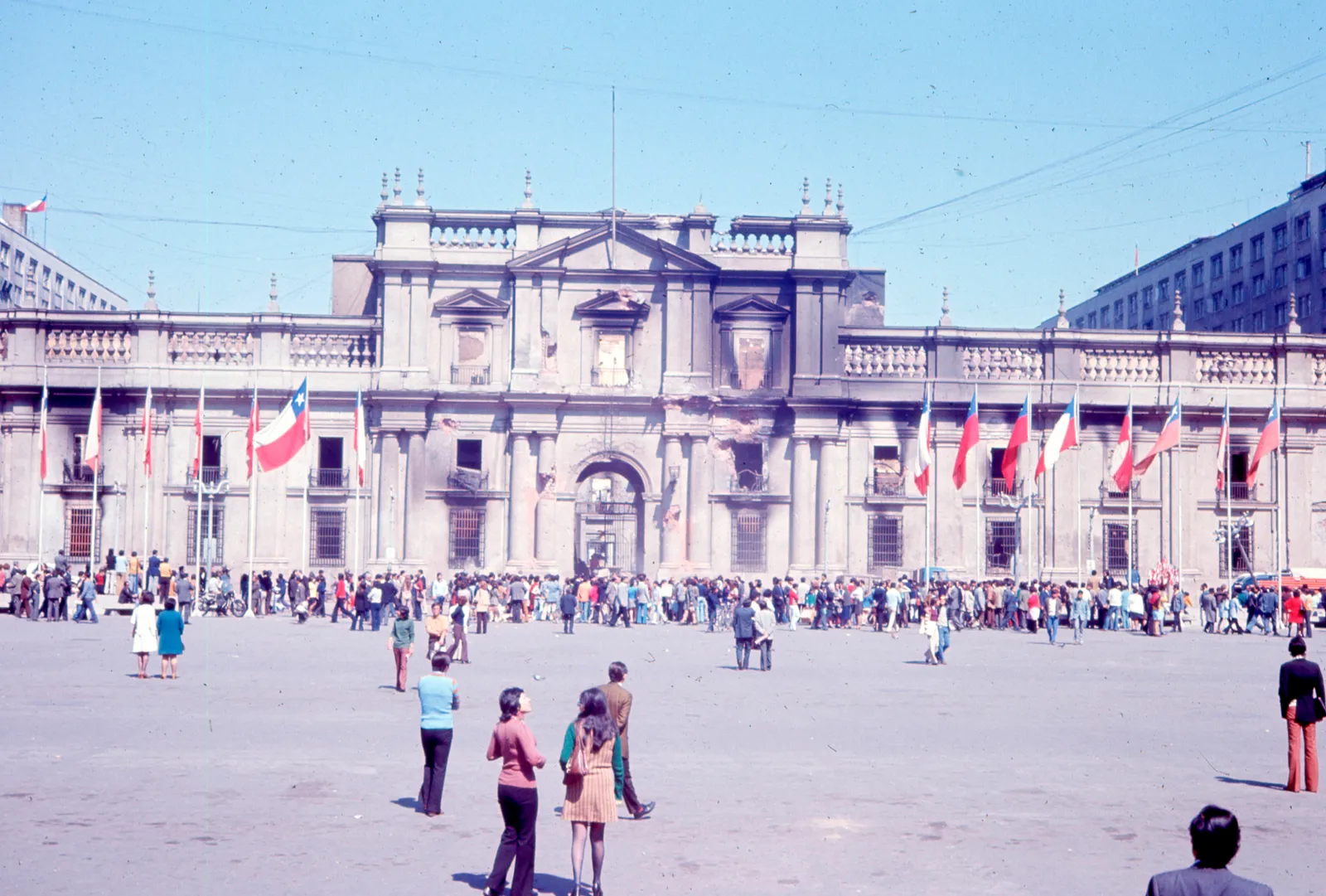 Palacio de La Moneda, 20 de Septiembre de 1973