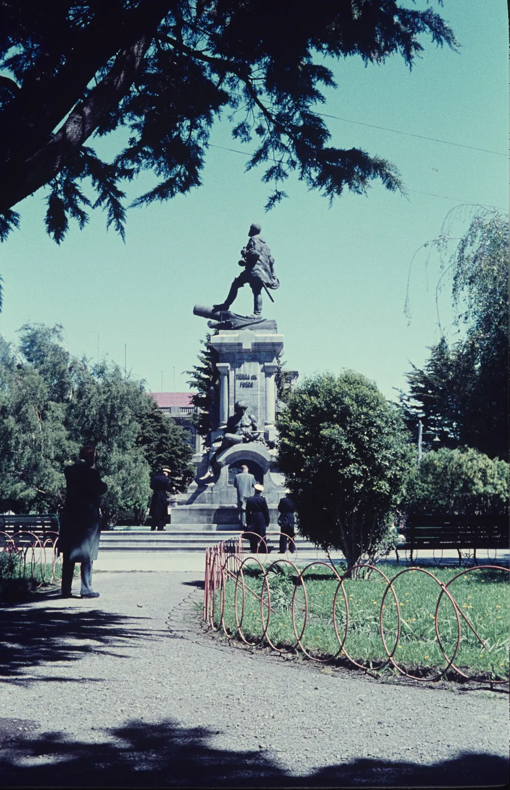Plaza Muñoz Gamero, Punta Arenas, 1960