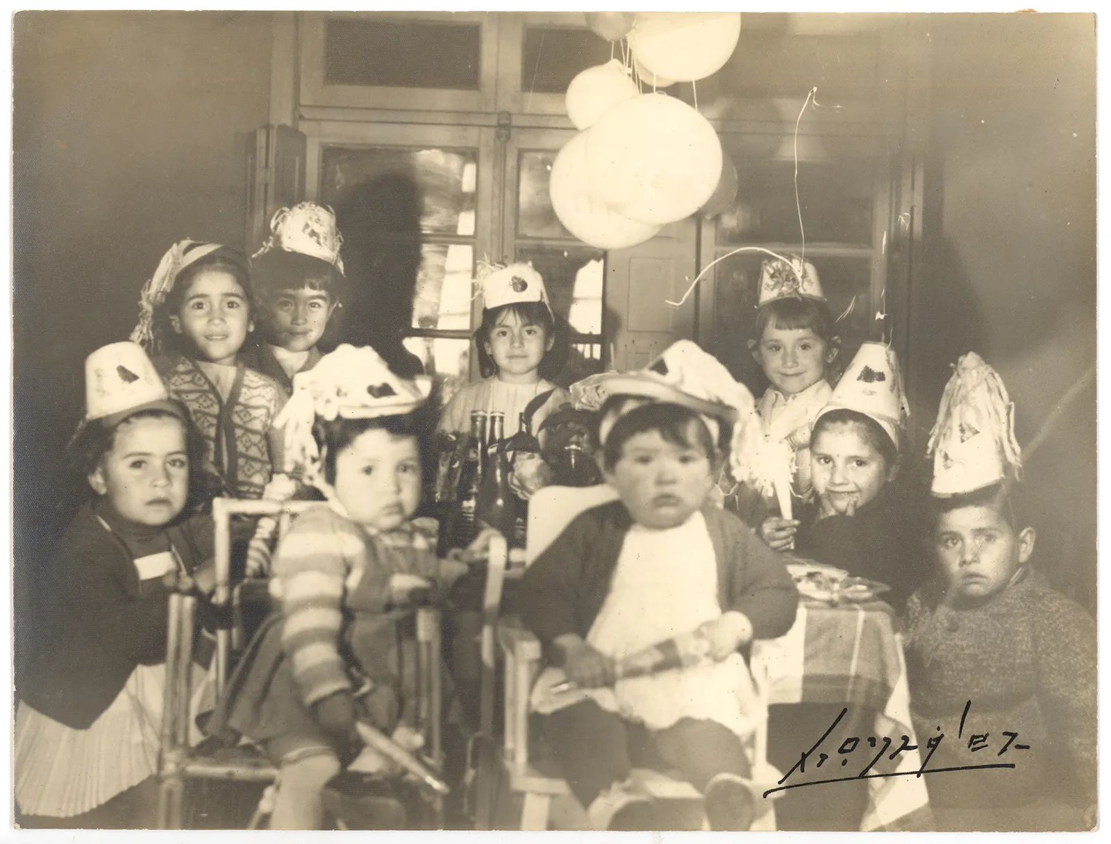 Celebración de Cumpleaños N°6 de Lilian Sepúlveda, Chillán, 1967