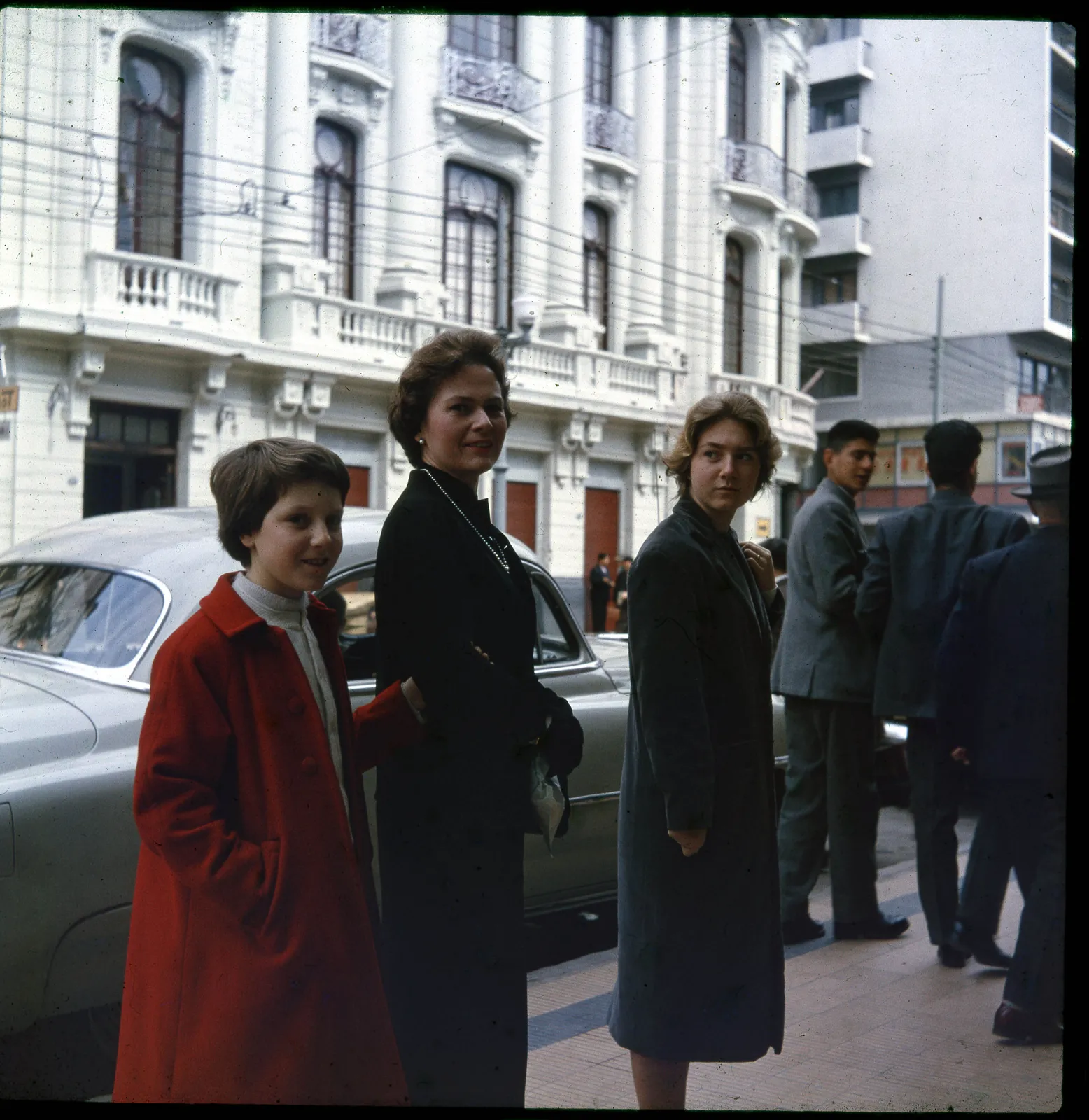 Transeúntes en Viña del Mar, 1959