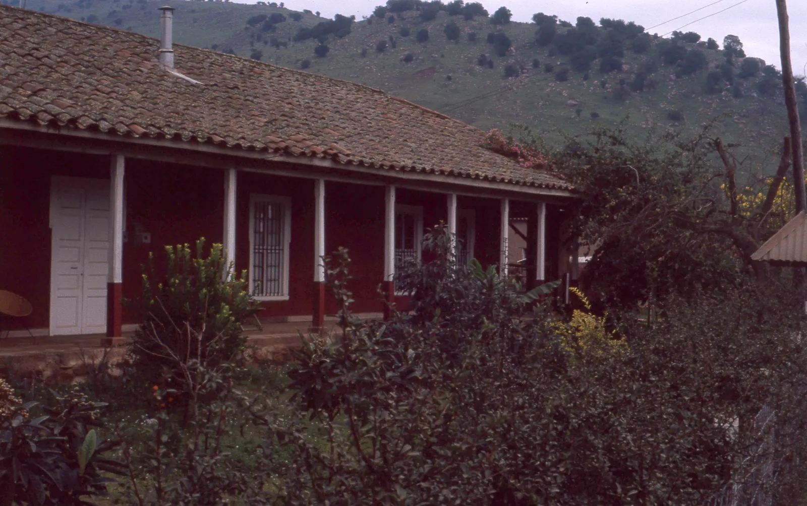 Casa en camino a Almahue, 1983