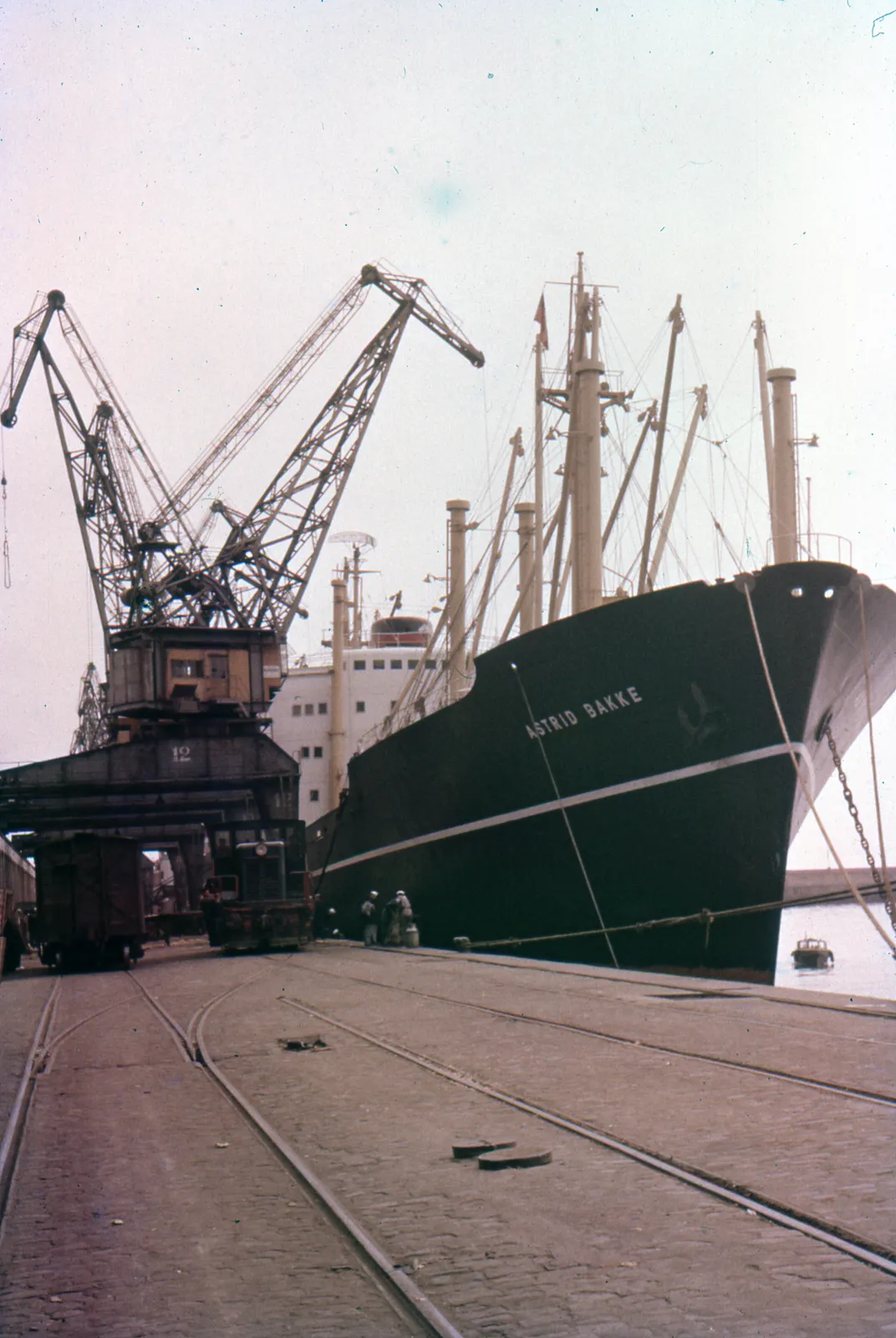 Puerto de Valparaíso en 1960