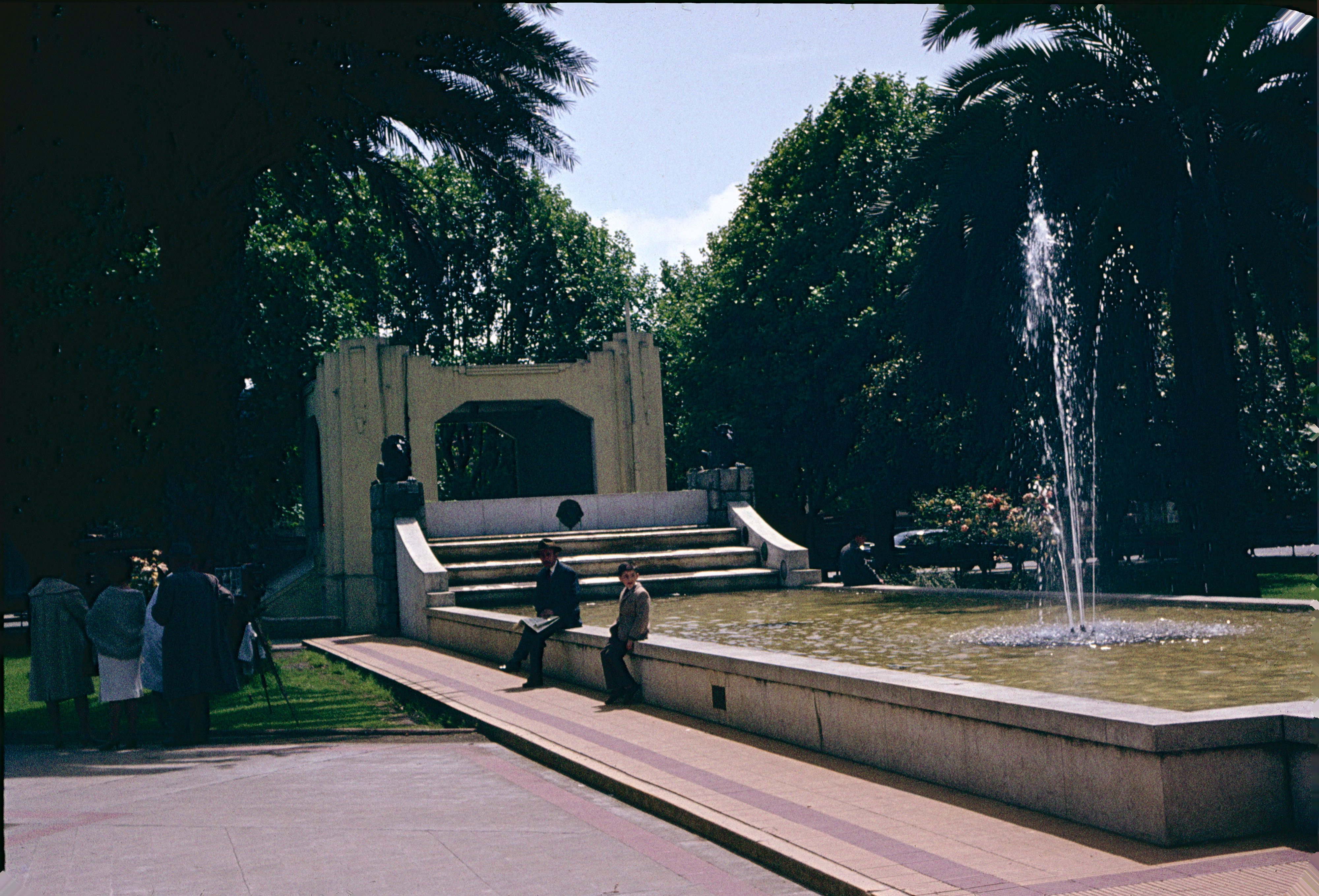 Plaza de Armas de Temuco, ca. 1965