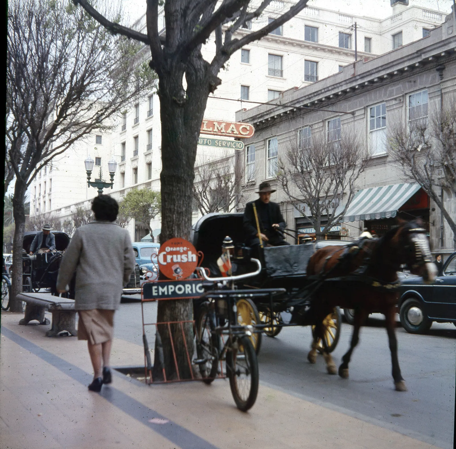 Calle Valparaíso de Viña del Mar, 1960