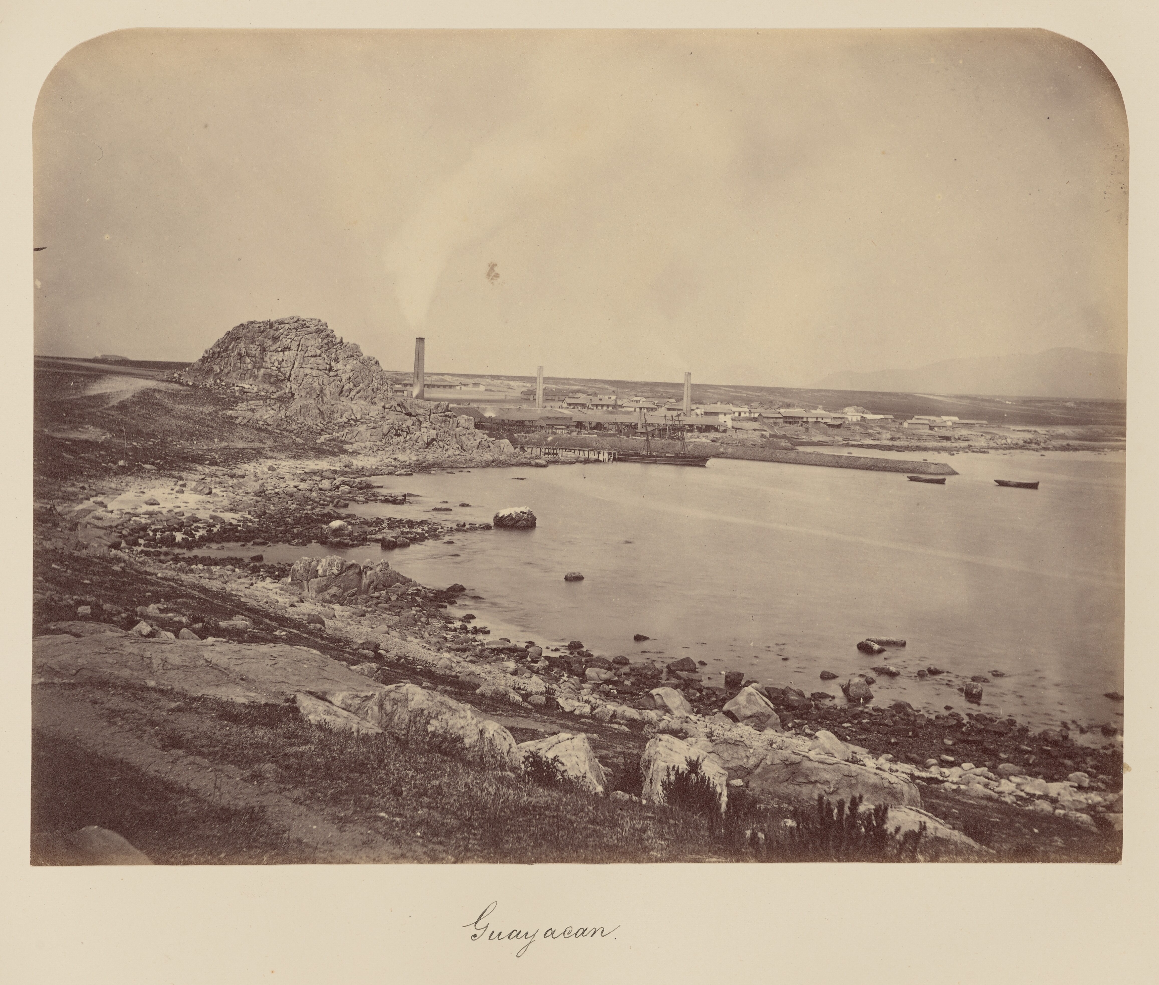 Puerto de Guayacán, 1860