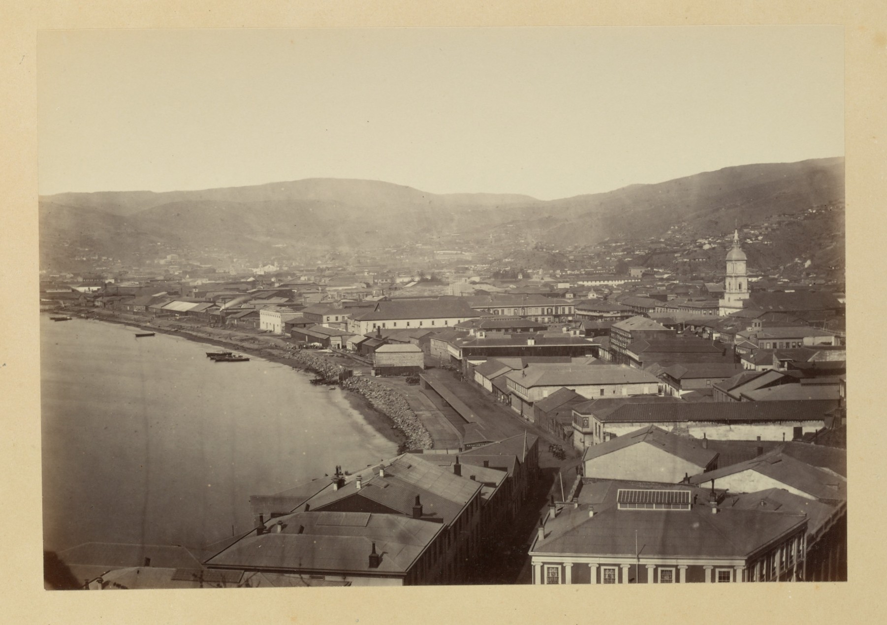 Valparaiso y su borde, 1868