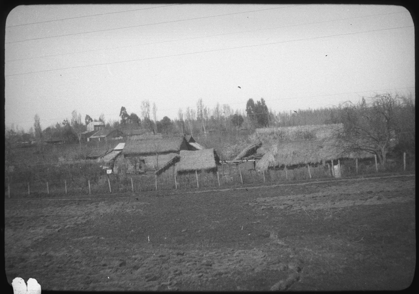 Casas y rucas mapuche, 1928