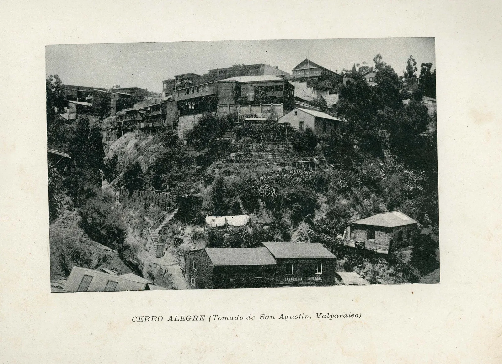 Cerro Alegre, Valparaíso, 1890