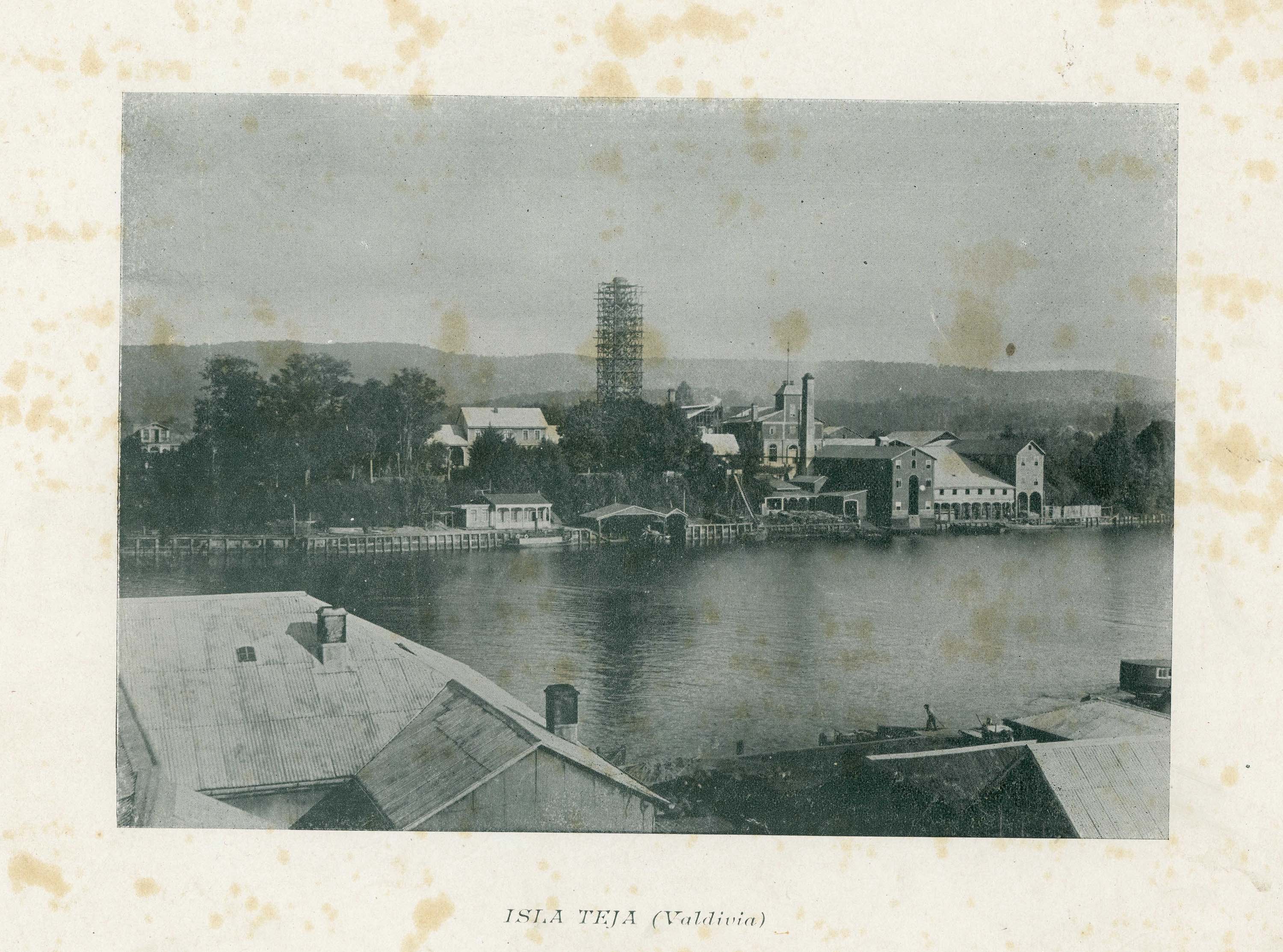 Isla Teja, Valdivia, 1890