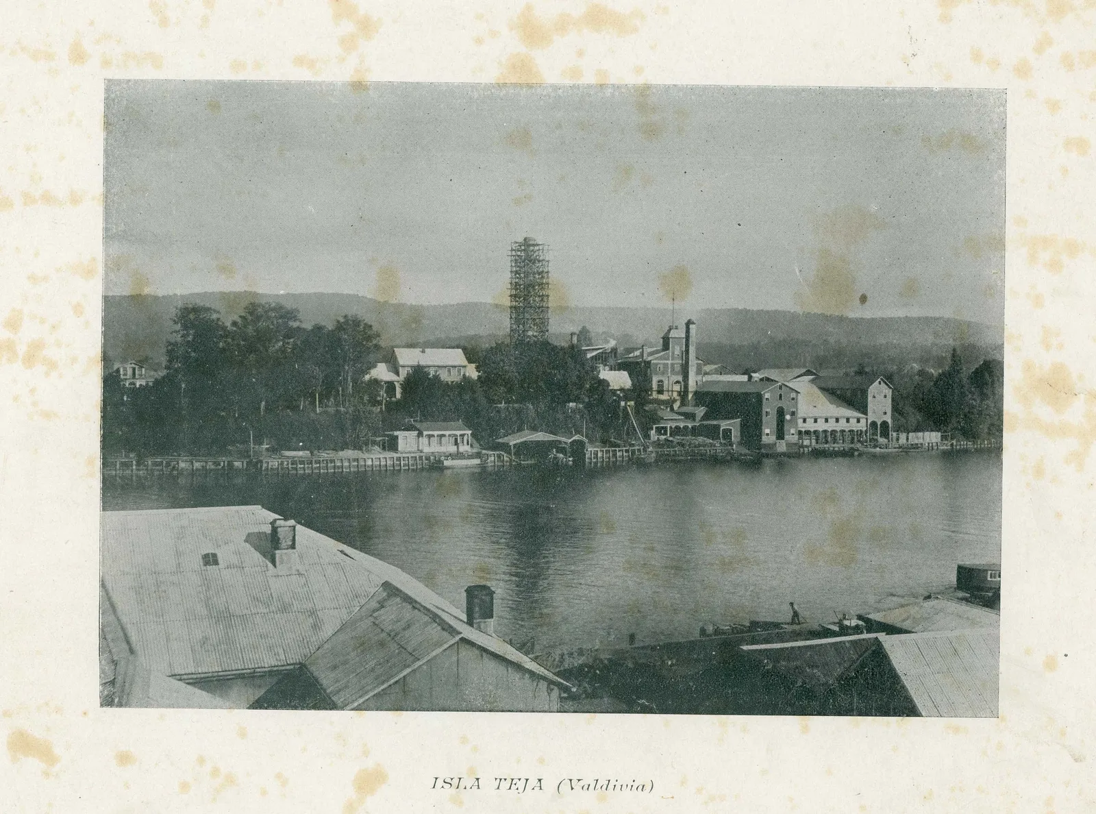 Isla Teja, Valdivia, 1890