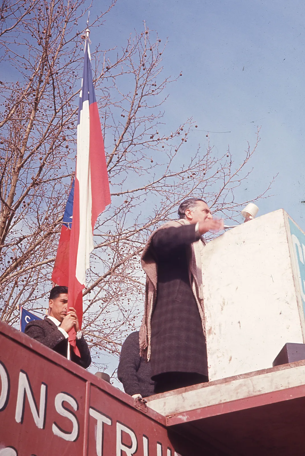 Marcha de la Patria Joven campaña presidencial Eduardo Frei Montalva, 1964