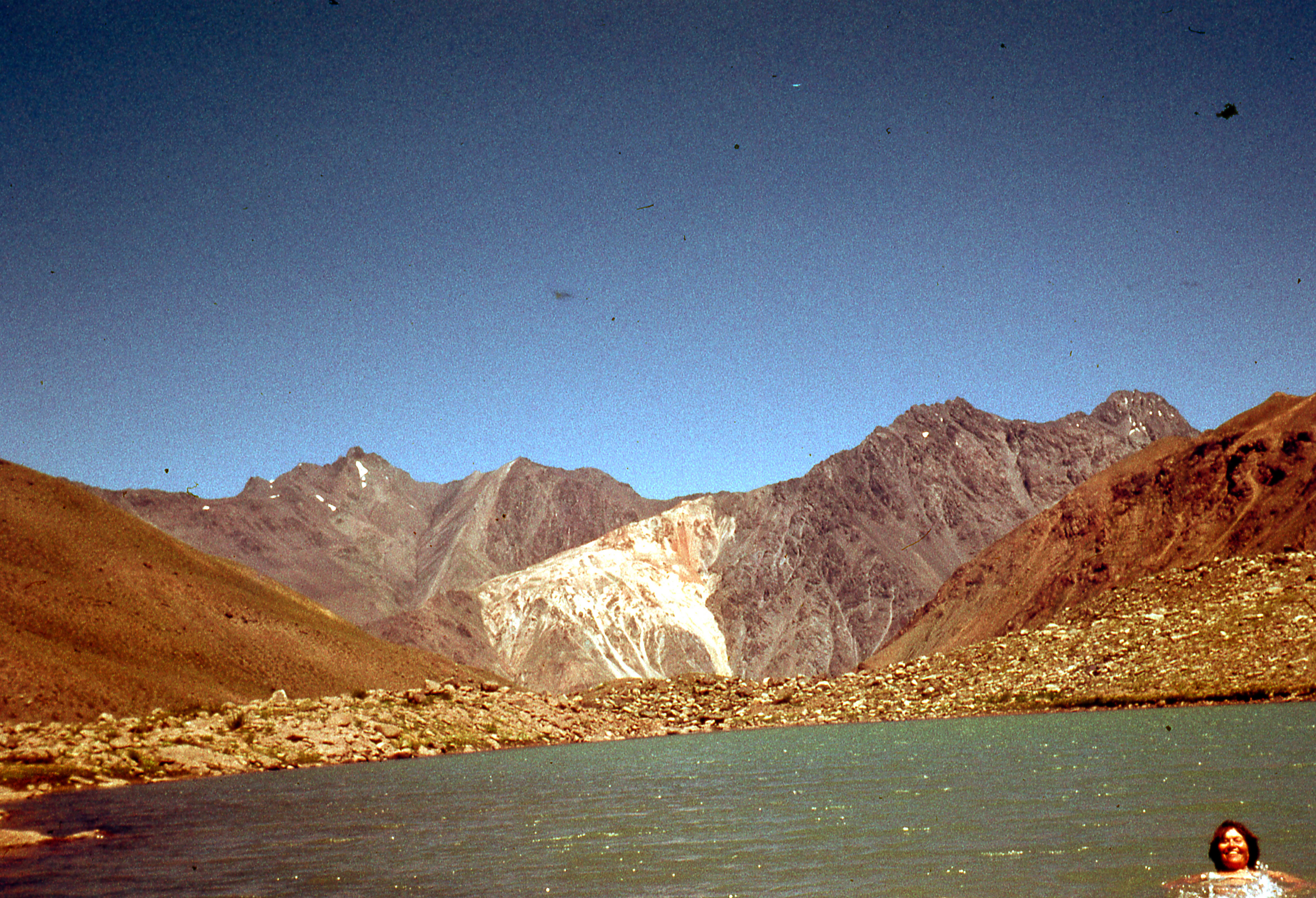 Laguna del Morado, Enero 1977