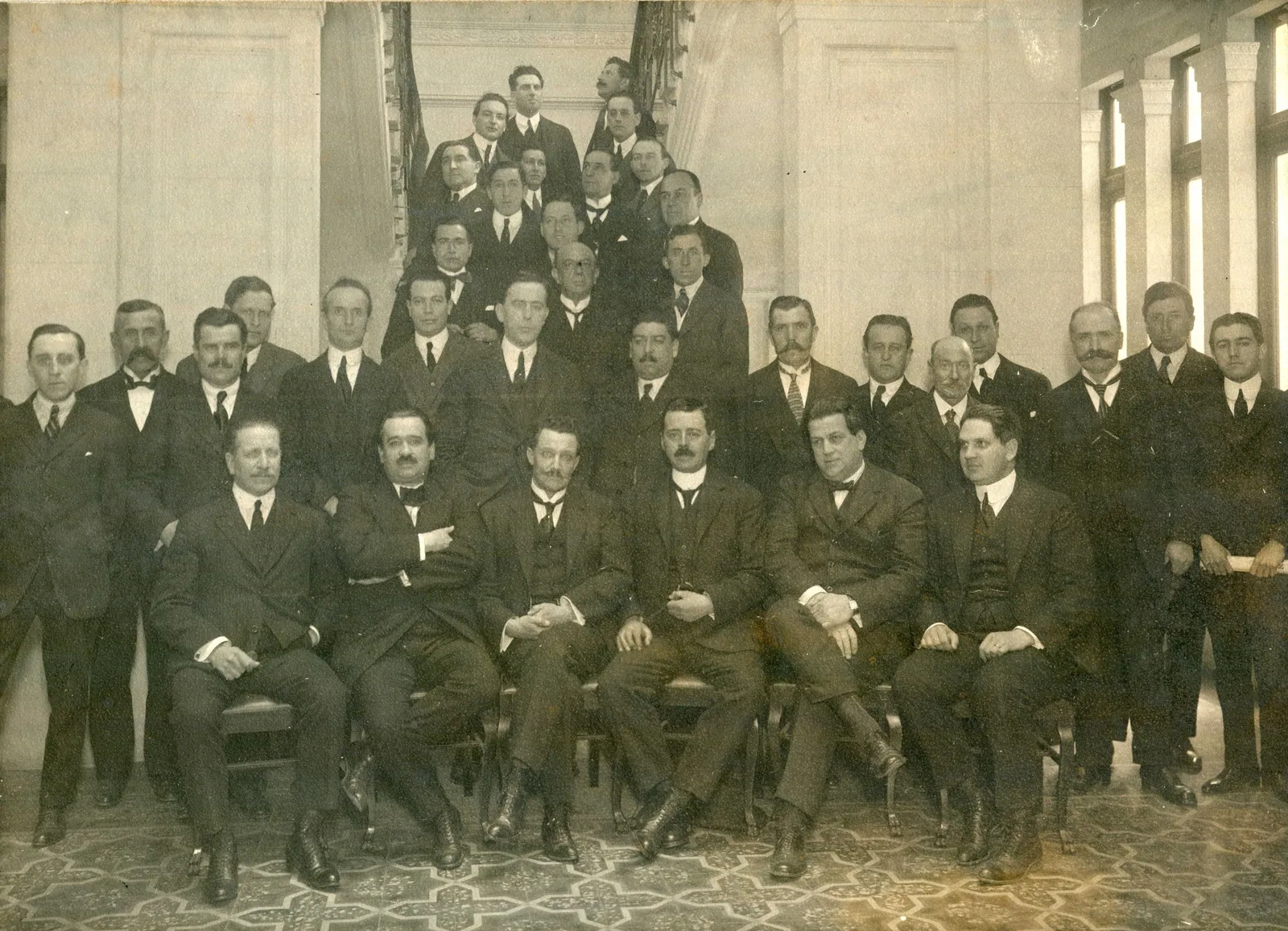 Primer Congreso de Ferrocarriles, Santiago, 1921