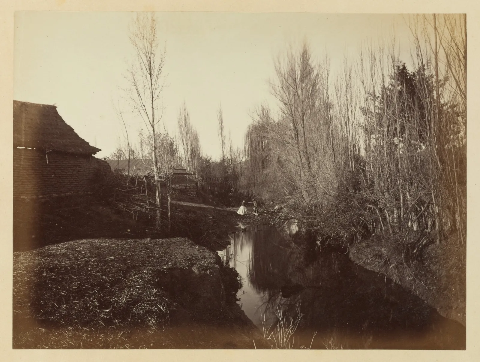 Paisaje en alrededores de Santiago, 1868