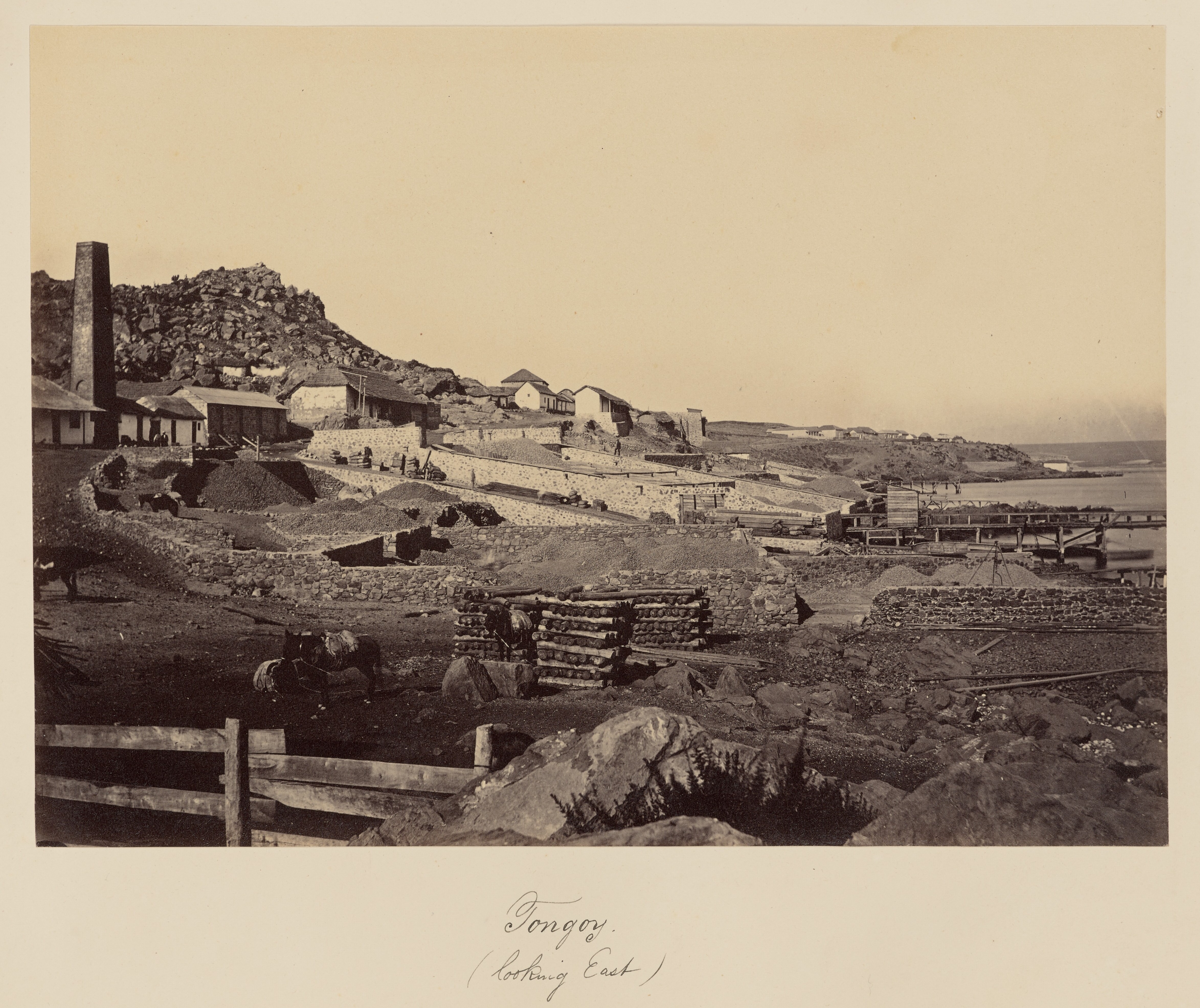 Tongoy, mirando al este, 1860