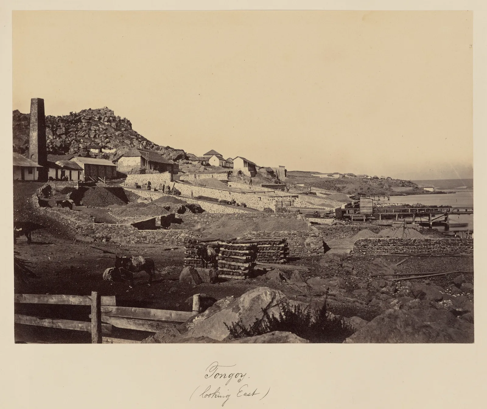Tongoy, mirando al este, 1860